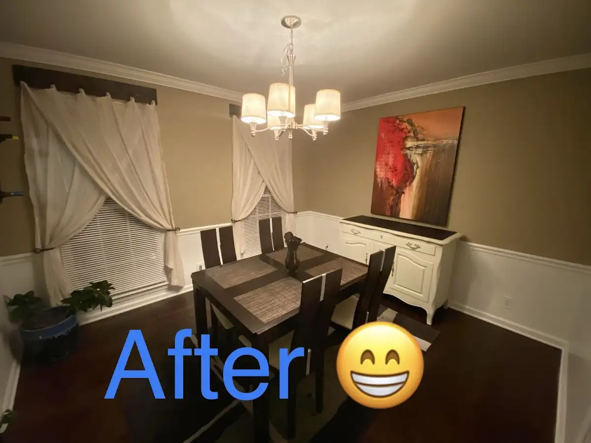 Professional dining room restoration after water damage in Garrison
